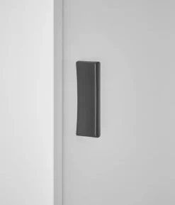 Home affaire Mehrzweckschrank »Hudson« in moderner Trendfarbe, Griffe aus Metall (Schwarz), Höhe 120 cm