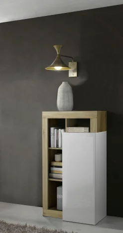 Home affaire Mehrzweckschrank »Hamburg, Breite 69 cm« Höhe 126 cm