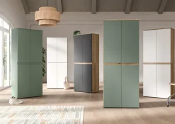 Home affaire Mehrzweckschrank »CIPELA, 70x175 cm, viel Stauraum, variable Einlegeböden, Kleiderstange« in vielen verschiedenen Trendfarben verfügbar, 1 Stk. tlg. Schuhschrank, Kleiderschrank, Universalschrank, Aktenschrank, Schrank