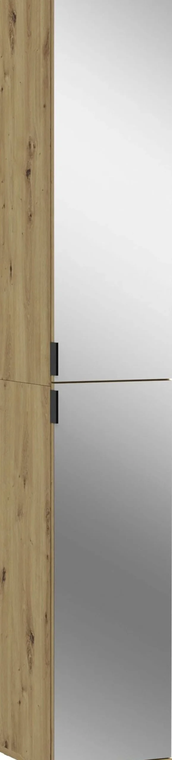 Home affaire Mehrzweckschrank »TRONDHEIM, Höhe 193 cm, 2 Spiegeltüren, 6 Fächer, 4 Einlegeböden« Türanschlag wechselbar, in verschiedenen Farben erhältlich,Schrank, Hochschramk, Mehrzweckschrank, Universalschrank, Flur, Diele