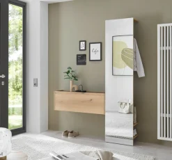 Home affaire Mehrzweckschrank »GiRON/CiTY, Wandgarderobe in vier Farben, Wandschrank« zeitloses Design, Breite 100 cm, großes Fach