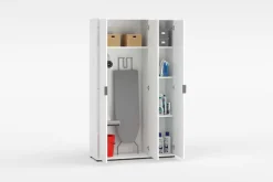 Home affaire Mehrzweckschrank »JOLLY, Stauraumschrank , Breite 107 cm , Höhe 178 cm« 1 Stk. tlg. 3 Türen,3 kleine ,1 großer Einlegeboden- Schrank hochglanz lackiert