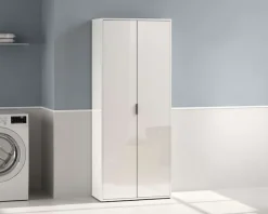 Home affaire Mehrzweckschrank »JOLLY, Stauraumschrank , Breite 72,5 cm , Höhe 178 cm« 1 Stk. tlg. 2-türiger Schrank mit 4 Einlegeböden, hochglanz lackiert