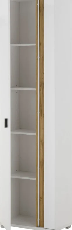 Home affaire Mehrzweckschrank »LONG ISLAND« 1 Stk. tlg. in moderner Trendfarbe,inklusive senkrechter Beleuchtung,Breite 55 cm