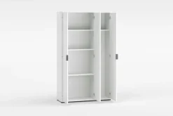 Home affaire Mehrzweckschrank »JOLLY, Stauraumschrank , Breite 107 cm , Höhe 178 cm« 1 Stk. tlg. 3 Türen,1 kleiner und 3 große Einlegeböden- Schrank hochglanz lackiert