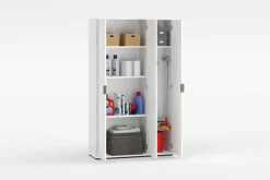 Home affaire Mehrzweckschrank »JOLLY, Stauraumschrank , Breite 107 cm , Höhe 178 cm« 1 Stk. tlg. 3 Türen,1 kleiner und 3 große Einlegeböden- Schrank hochglanz lackiert