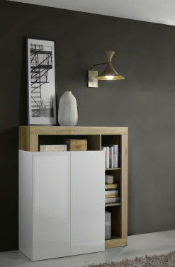 Home affaire Mehrzweckschrank »Hamburg, Breite 108 cm« Höhe 126 cm