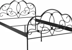Home affaire Metallbett »TOPSELLER!« mit aufwendiger Verzierung, romantischer Stil