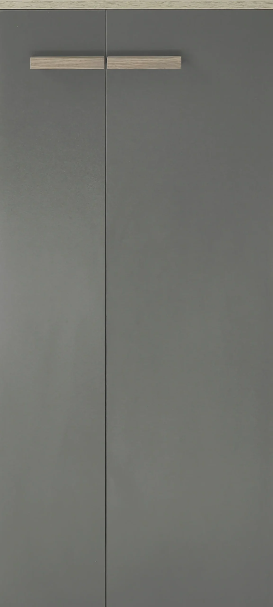 Home affaire Midischrank »SOLiD, Badschrank im modernen Design, Schrank mit Holzgriffen« in zwei Farben verfügbar, mit Stauraum, stehend o. hängend montierbar