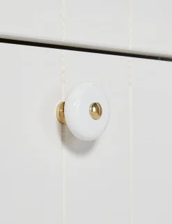 Home affaire Midischrank »Tina« Badmöbel, Kommode, Schrank, Breite 34 cm, Massivholz