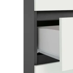 Home affaire Midischrank »Wisla« mit 4 Türen & 1 Schublade, Breite 76 cm, Höhe 130 cm
