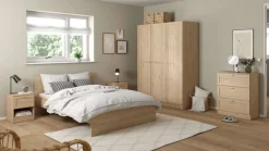 Home affaire Nachtkommode »Billund, Nachttisch, mit 1 Schublade« Modernes, elegantes Design und verschiedene Größen & Varianten