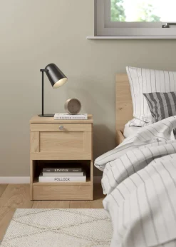 Home affaire Nachtkommode »Billund, Nachttisch, mit 1 Schublade« Modernes, elegantes Design und verschiedene Größen & Varianten