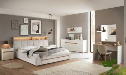 Home affaire Nachtkommode »CiTY/GiRON, Nachttisch, Nachtschrank, Bestellschrank, Nachtkonsole« in zwei Farben erhältlich, Stauraumfach und Schublade