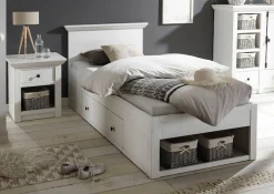Home affaire Nachtkonsole »California« mit offenem Fach und Schubladen, Breite 59 cm
