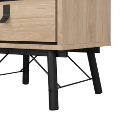 Home affaire Nachttisch »RY« Breite/Höhe 53/60 cm, 1 offenes Fach, 1 Schublade