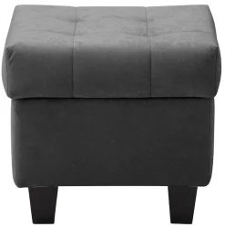 Home affaire Ohrensessel »Alexander, B: 92 cm, Sitzhöhe: 44 cm« Set: mit Hocker