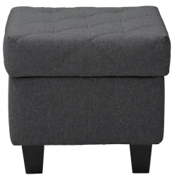 Home affaire Ohrensessel »Alexander, B: 92 cm, Sitzhöhe: 44 cm« Set: mit Hocker