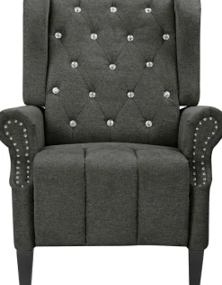 Home affaire Ohrensessel »Childebert« 1 Stk. tlg. mit Verstellung, Sitz und Rücken gepolstert, Sitzhöhe 49,5 cm