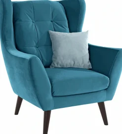 Home affaire Ohrensessel »Hemmink, Sessel, Loungesessel« mit Knopfheftung