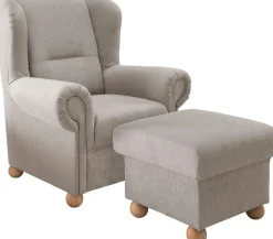 Home affaire Ohrensessel »Torello Relaxsessel, toller Sitzkomfort, Breite 92cm, hohe Rückenlehne« 1 Stk. tlg.