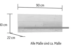 Home affaire Pantryküche »Sherwood« Breite 131 cm, ohne E-Geräte
