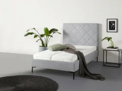 Home affaire Polsterbett »Charlott« Modernes Polsterbett mit oder ohne Lattenrost