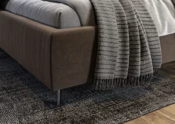 Home affaire Polsterbett »Elloree, in 4 Breiten, hinten mit Originalstoff bezogen, auch in Leder« Kopfteilhöhe 143cm, belastbar bis 280 kg, auch in Überlänge 220cm