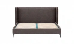 Home affaire Polsterbett »LYSEKIL Bettgestell mit Lattenrost, Breite 140/160/180/200cm, Chenille« Rahmenbett mit Kopfteil, ohne Matratze und Topper