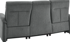 Home affaire Polstergarnitur »Turin, 2,5- & 3-Sitzer mit elektrischer Relaxfunktion« Set, 4 tlg. tlg. inkl. Tisch, USB & Steckdose, Federkern & pflegeleichtem Bezug