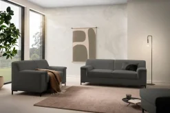 Home affaire Polstergarnitur »Jamie 2, auch in Cord, Set: bestehend aus 1,5- und 2,5-Sitzer« 2 Stk. tlg. zeitlos, modern, mit komfortablem Federkern
