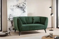 Home affaire Polstergarnitur »Lazio modern und bequem, schmale Armlehnen, tolle Detailverarbeitung« Set, 3-Sitzer und 2-Sitzer, 2 Stk. tlg. zwei verschiedene Fußfarben wählbar