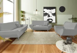 Home affaire Polstergarnitur »Saltare elegant & komfortabel, , 3-2-1, bequem, Designfuß« 3 Stk. tlg.