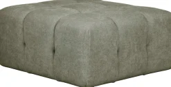 Home affaire Polsterhocker »APERIRE Sitzhocker mit Steppung, Maße B/T/H: 76/76/41 cm« passend zur Serie, hoher Sitzkomfort und modernes Design