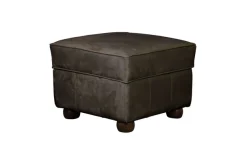 Home affaire Polsterhocker »CHARENTE, Chesterfield Hocker, Maße B/T/H: 55/55/73 cm« passend zur Serie Charente, in hochwertiger Verarbeitung