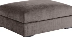 Home affaire Polsterhocker »Casa XL, B: 101 cm« Mega-Hocker, in Cord oder Chenille-Struktur, Federkern
