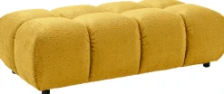 Home affaire Polsterhocker »Cozy Bubble, mit eleganter Steppung, weich gepolstert, 143x73 cm« 1 Stk. tlg. passend zum Sofa und dem drehbaren Sessel der Graceland-Serie