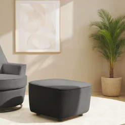 Home affaire Polsterhocker »HETTY,passender Hocker zum Drehsessel HETTY,56 x 60 x 40 cm,« 1 Stk. tlg. mit schrägem Sitz