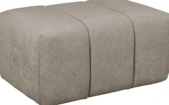 Home affaire Polsterhocker »LYOTH Sitzhocker mit Steppung, Maße B/T/H: 76/76/41 cm« passend zur Serie, hoher Sitzkomfort und modernes Design