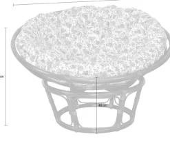 Home affaire Rattanstuhl () aus handgeflochtenem Rattan