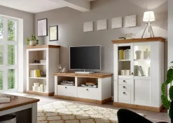 Home affaire Regal »Cremona, Schrank, Wohnzimmerschrank, Mehrzweckschrank, Regal« im Landhausstil, ausreichend Stauraum, vielseitig, 102 cm breit