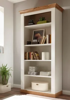 Home affaire Regal »Cremona, Schrank, Wohnzimmerschrank, Mehrzweckschrank, Regal« im Landhausstil, ausreichend Stauraum, vielseitig, 102 cm breit