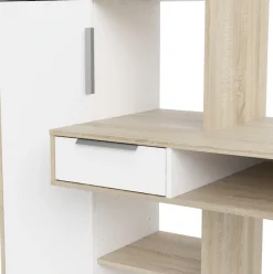 Home affaire Regal-Schreibtisch »Function Plus, Standregal, Aktenregal, Stauraumregal, Multifunktional,« mit 1 Schublade, 1 Tür, Regal und Fächern