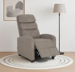 Home affaire Relaxsessel »BERVILLE, TV-Sessel, Ruhesessel mit Schlaffunktion, Webstoff« Liegesessel mit manueller Relaxfunktion