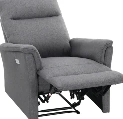 Home affaire Relaxsessel »FINNARA, Relaxsessel, TV-Sessel, elelektrische Relaxfunktion, USB A/C« Liegefunktion 105°-135°, Federkern,