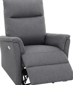 Home affaire Relaxsessel »FINNARA, Relaxsessel, TV-Sessel, elelektrische Relaxfunktion, USB A/C« Liegefunktion 105°-135°, Federkern,