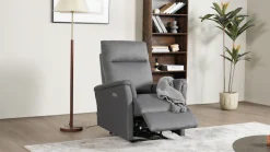 Home affaire Relaxsessel »FINNARA, Relaxsessel, TV-Sessel, elelektrische Relaxfunktion, USB A/C« Liegefunktion 105°-135°, Federkern,