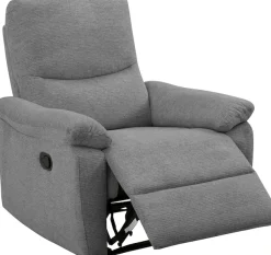 Home affaire Relaxsessel »ODILON, TV-Sessel mit Relax- und Liegefunktion, Struktur-Bezug« manuelle und elektrische Funktion (mit USB A/C), Federkern-Polsterung