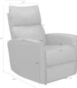 Home affaire Relaxsessel »Pineto, TV-Sessel mit Schlaffunktion« Relaxfunktion, Wohnzimmer, frei stellbar und USB Anschluss