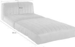 Home affaire Relaxsessel »Polly« Loungesessel mit Schlaffunktion, perfekt als Gästebett, Daybed